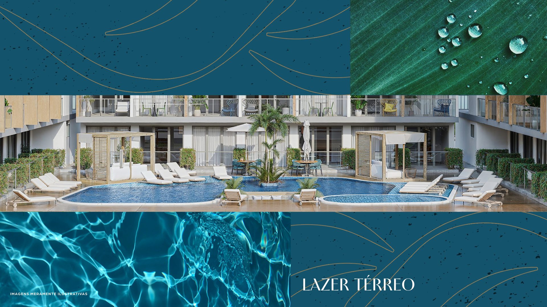 Áreas de lazer integradas